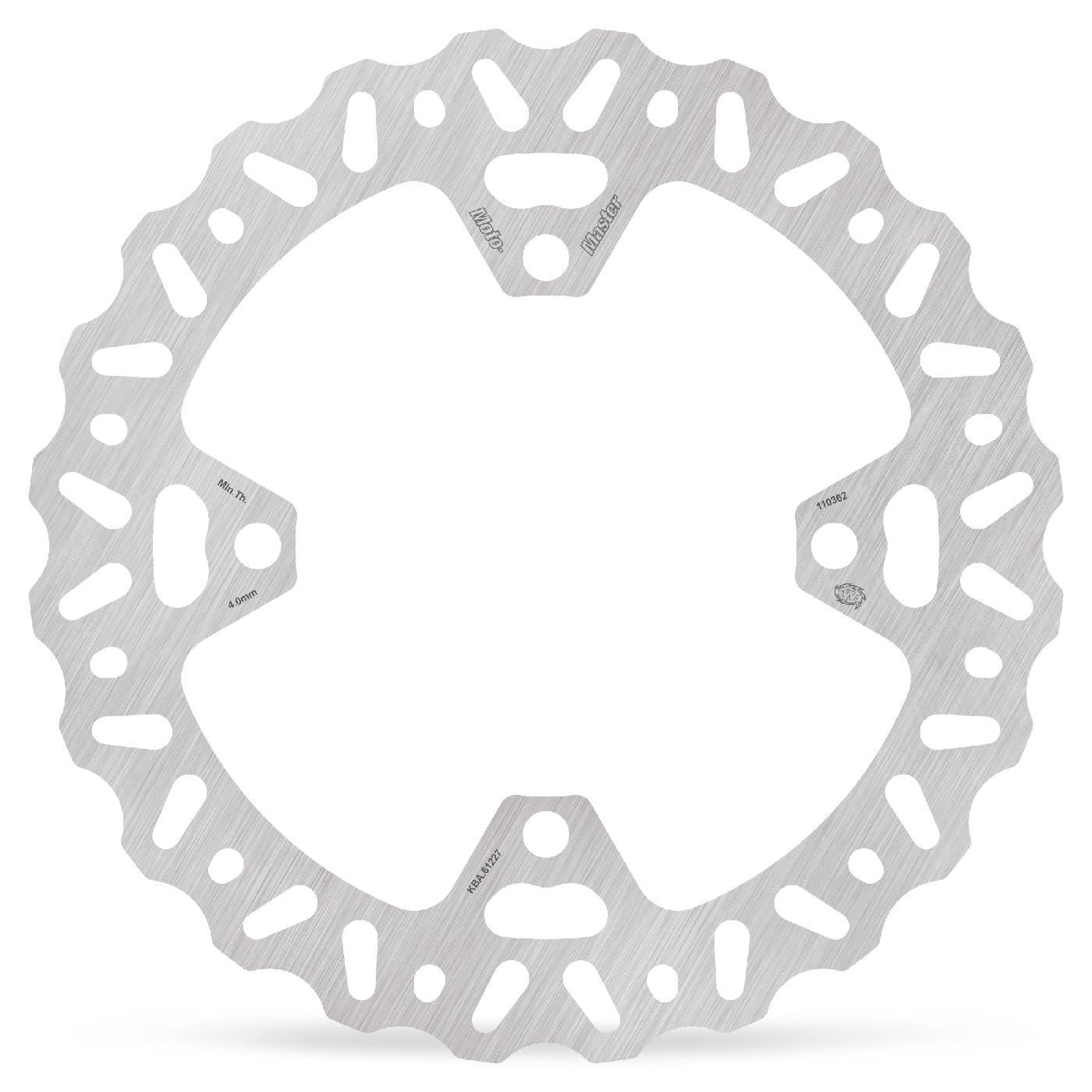 Moto-Master Rear Nitro Series 240 mm Brake Disc For Kawasaki KX 250 F 2004-2018